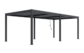 Bioklimatická pergola INTRO DUO 7,2x3,6 m, hliník - volně stojící