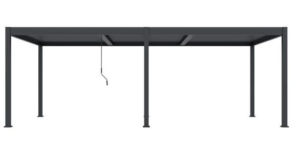 Bioklimatická pergola INTRO DUO 7,2x3,6 m, hliník - volně stojící