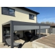 Bioklimatická pergola INTRO DUO 7,2x3,6 m, hliník - volně stojící