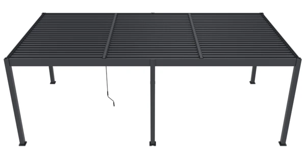 Bioklimatická pergola INTRO DUO 7,2x3,6 m, hliník - volně stojící