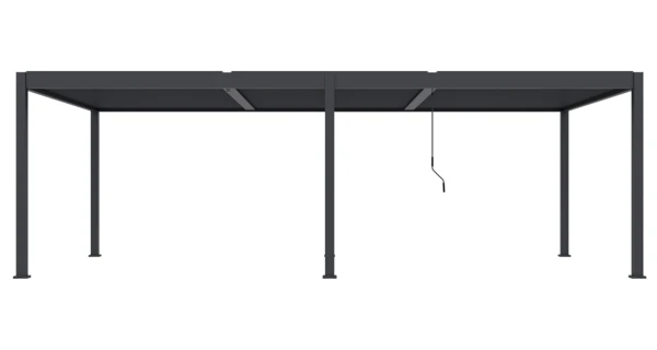 Bioklimatická pergola INTRO DUO 8x4 m, hliník - volně stojící