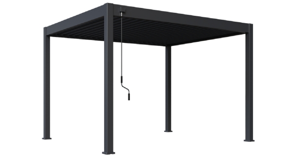 Bioklimatická pergola INTRO NEO 3,6x3 m, hliník/ocel - volně stojící