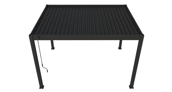 Bioklimatická pergola INTRO NEO 4x3 m, hliník - volně stojící