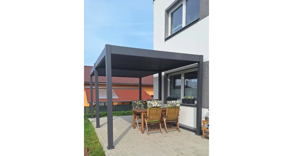 Bioklimatická pergola INTRO NEO 5,3x3 m, hliník/ocel - volně stojící