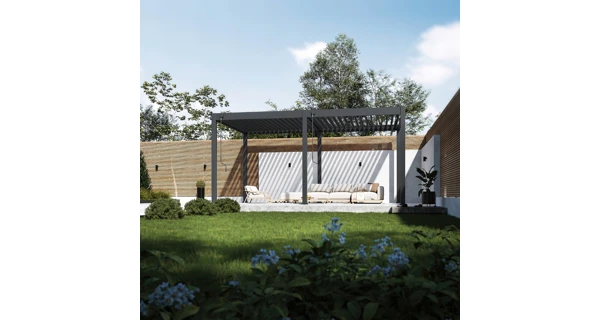 Bioklimatická pergola INTRO NEO 5,3x3 m, hliník/ocel - volně stojící