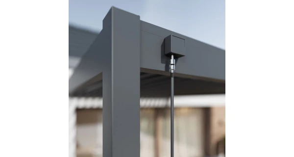 Bioklimatická pergola INTRO PLUS 4x3 m, hliník  - volně stojící