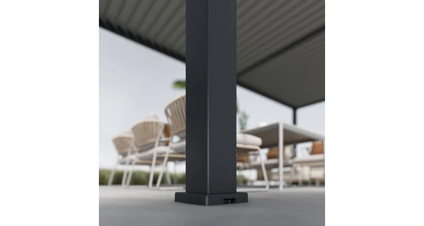 Bioklimatická pergola INTRO PLUS 4x3 m, hliník  - volně stojící