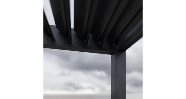 Bioklimatická pergola INTRO PLUS 4x3 m, hliník  - volně stojící