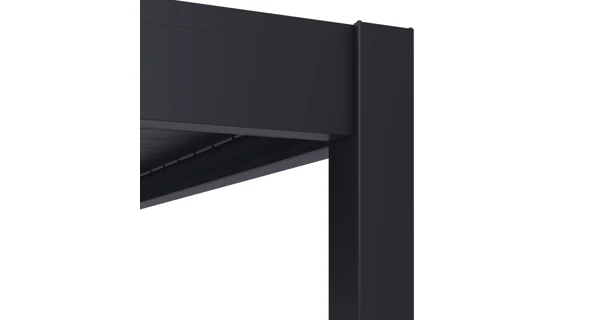 Bioklimatická pergola INTRO PLUS 4x3 m, hliník  - volně stojící