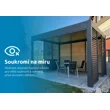 Bioklimatická pergola Marimex 3x4 m
