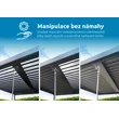 Bioklimatická pergola Marimex 3x4 m