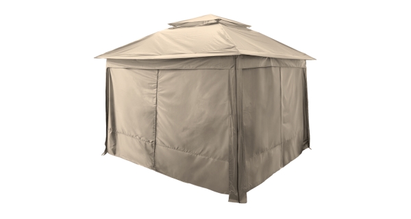 Boční stěny k zahradnímu altánu Vista - béžové