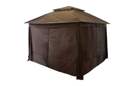 Boční stěny k zahradnímu altánu Vista - hnědé