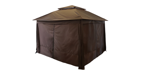 Boční stěny k zahradnímu altánu Vista - hnědé