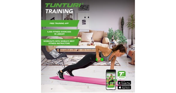 Činka neoprén TUNTURI 1 kg, oranžová