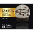 Crystal těžítko s cesmínou 10 LED