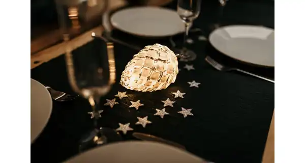 Crystal závěsná bílá šiška 10 LED