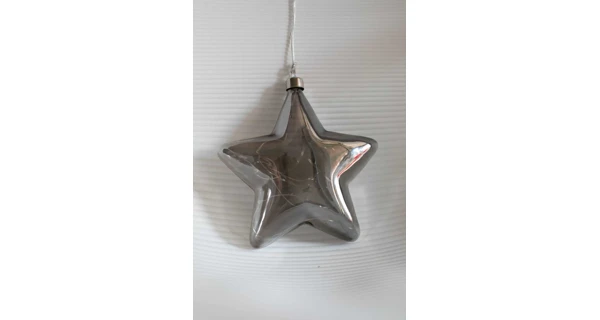 Crystal závěsná hvězda 12 LED