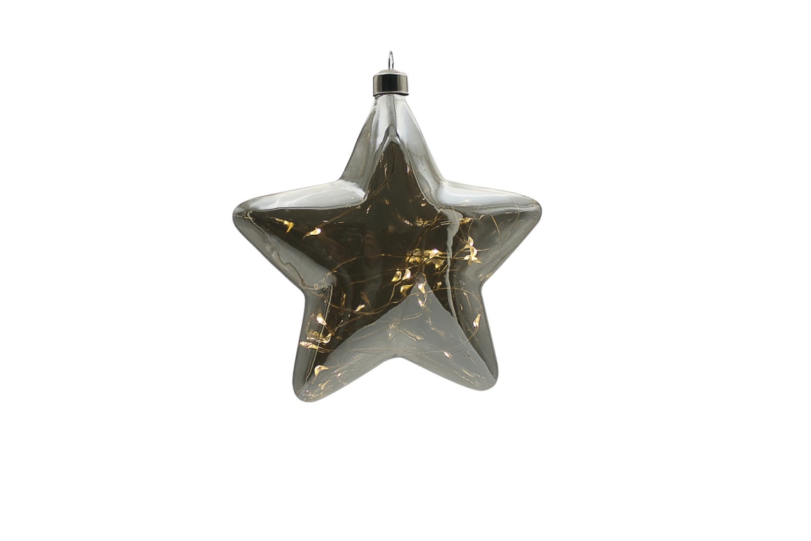 Levně Marimex hvězda maxi Stříbrná Crystal (18000321)