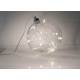 Crystal závěsná koule se strunou 12 LED