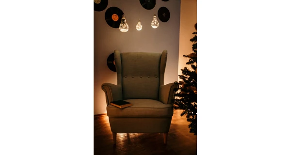 Crystal závěsná žárovka 10 LED