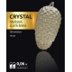 Crystal závěsná zlatá šiška 10 LED