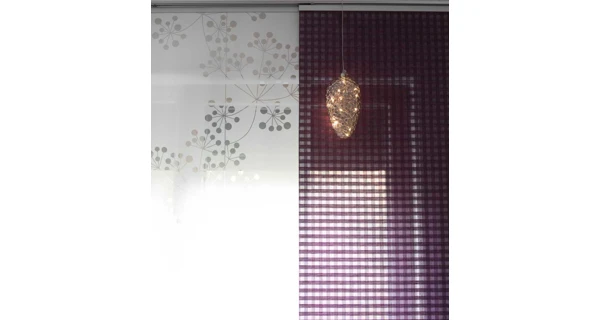 Crystal závěsná zlatá šiška 15 LED