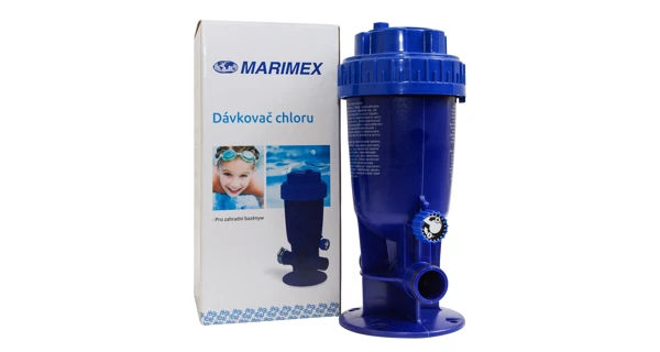 Dávkovač chloru Marimex + Marimex Minitablety + příslušenství