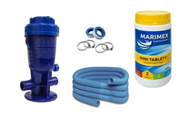 Dávkovač chloru Marimex + Marimex Minitablety + příslušenství