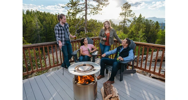 Deflektor tepla pro přenosné ohniště Solo Stove Ranger