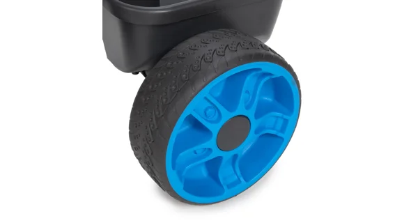 Deluxe Tříkolka 4v1 neonově modrá