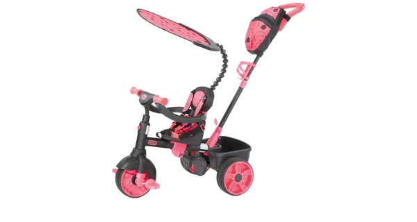 Deluxe Tříkolka 4v1 růžová