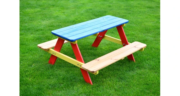 Dětská dřevěná souprava PIKNIK 85 cm