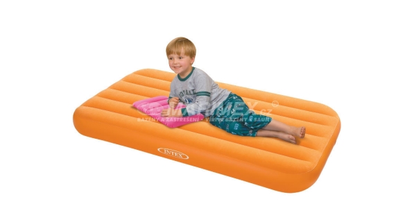 Dětská nafukovací matrace + polštářek                            