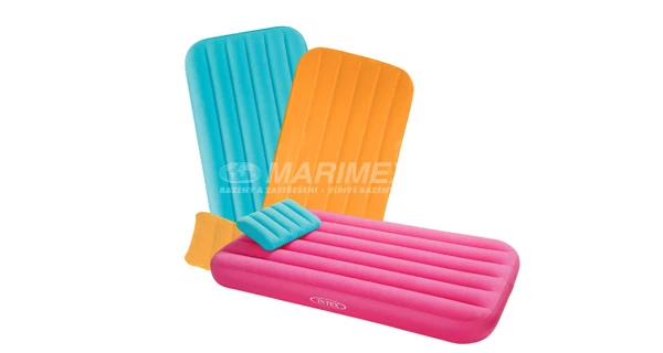 Dětská nafukovací matrace + polštářek                            