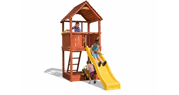 Dětské hřiště Marimex Play 001 + žlutá skluzavka
