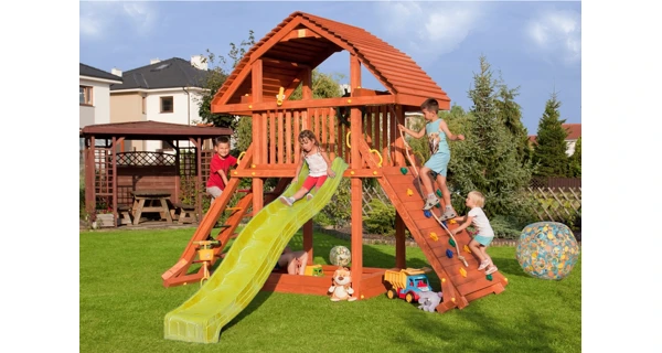 Dětské hřiště Marimex Play 003 + modrá skluzavka