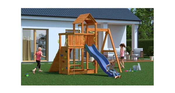 Dětské hřiště Marimex Play 009 (Zánovní) - bez skluzavky