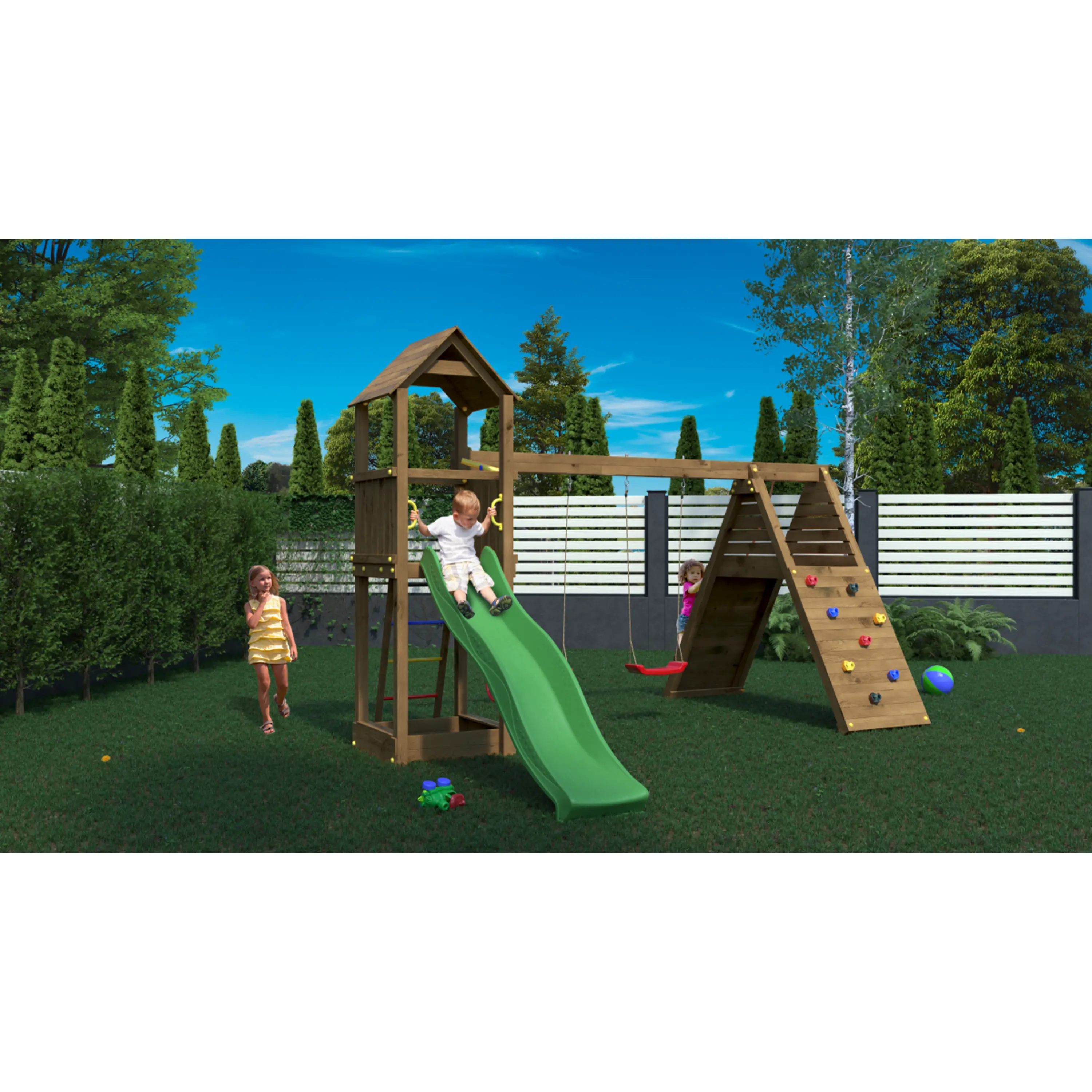 Marimex | Dětské hřiště Marimex Play 018 Akát | 11640472 Obrázek