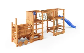 Dětské hřiště Marimex Play 025 + modrá skluzavka