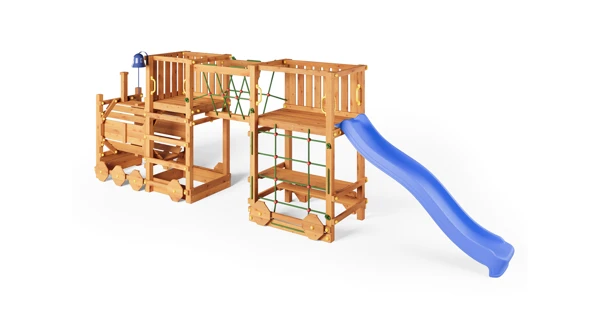 Dětské hřiště Marimex Play 025 + modrá skluzavka