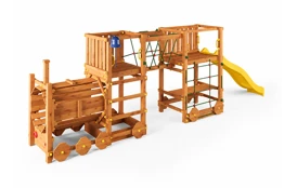 Dětské hřiště Marimex Play 025 + žlutá skluzavka