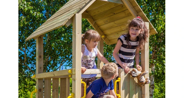 Dětské hřiště Marimex Play Basic 001 + modrá skluzavka