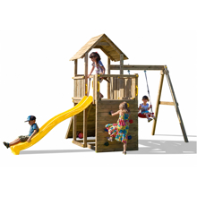 Dětské hřiště Marimex Play Basic 003 + žlutá skluzavka