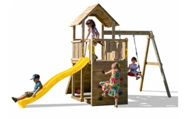 Dětské hřiště Marimex Play Basic 003 + žlutá skluzavka