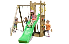 Dětské hřiště Marimex Play Basic 004 + zelená skluzavka