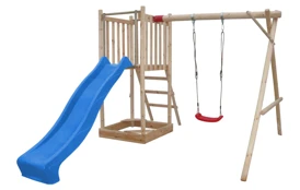 Dětské hřiště Marimex Play Basic 006 + modrá skluzavka