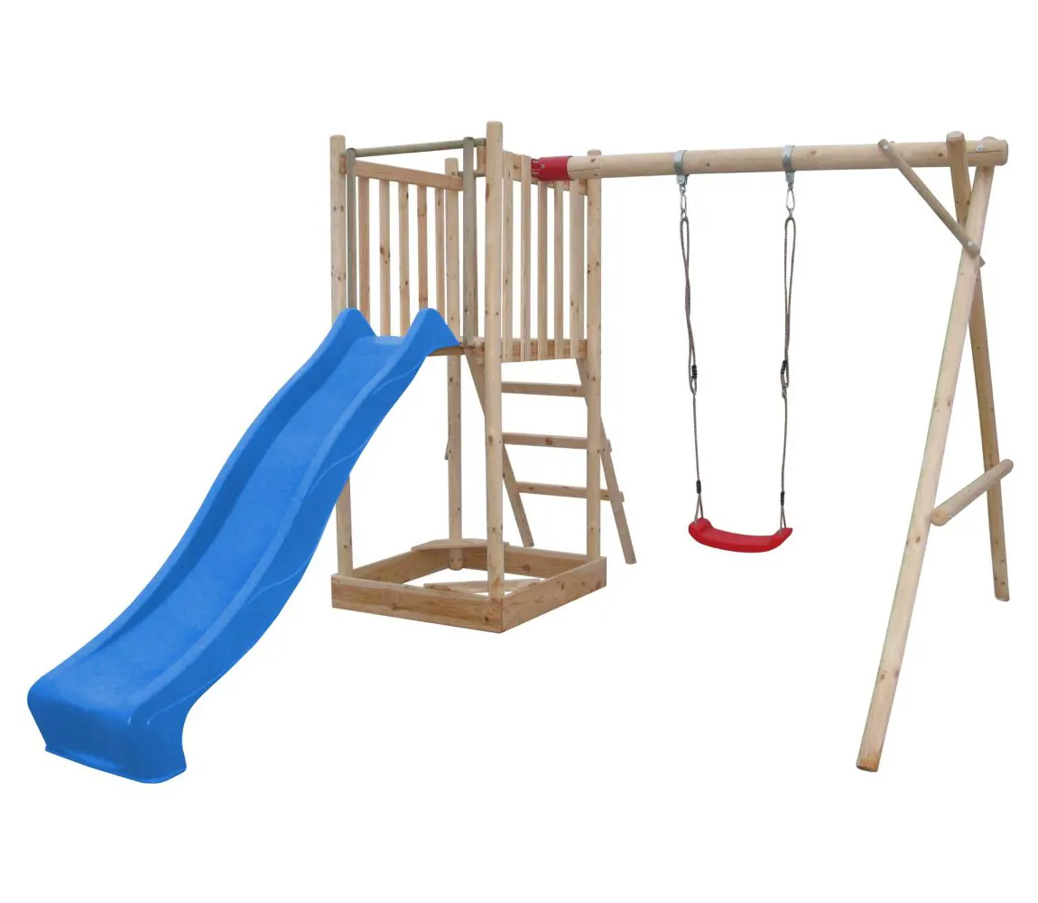 Marimex | Dětské hřiště Marimex Play Basic 006 + modrá skluzavka | 11640363