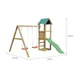 Dětské hřiště Marimex Play Basic 008 + zelená skluzavka