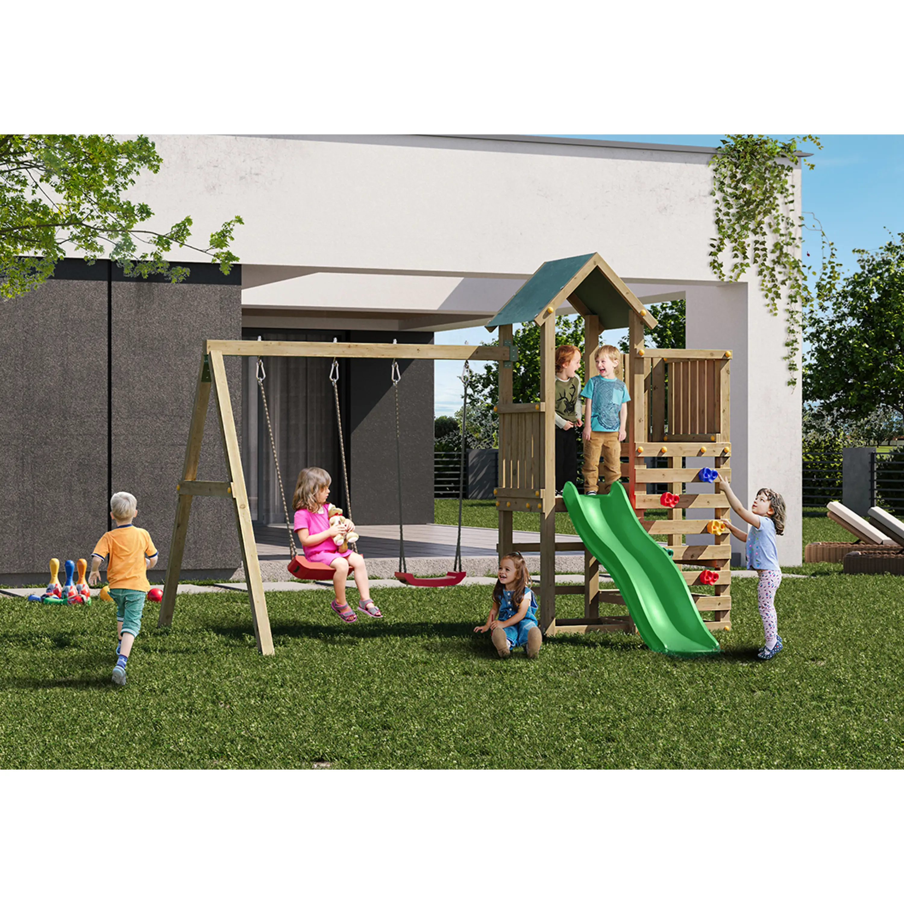 Marimex | Dětské hřiště Marimex Play Basic 009 | 11640586 Obrázek